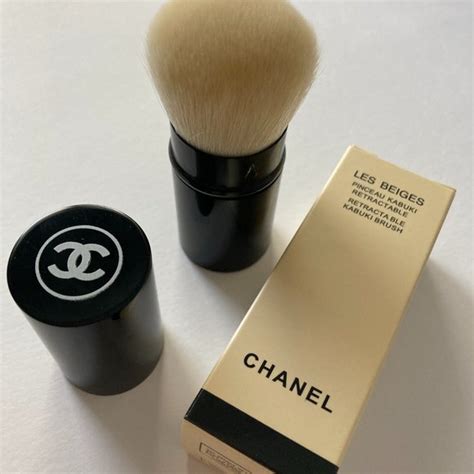 chanel les beiges retractable kabuki brush|Chanel oversize kabuki brush.